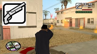 Los Desperados With Zero Sawnoff Shotgun Skill  Riots Mission 2  Gta San Andreas