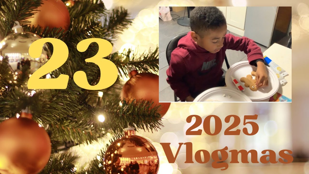 ジンジャーブレッドの飾り付け