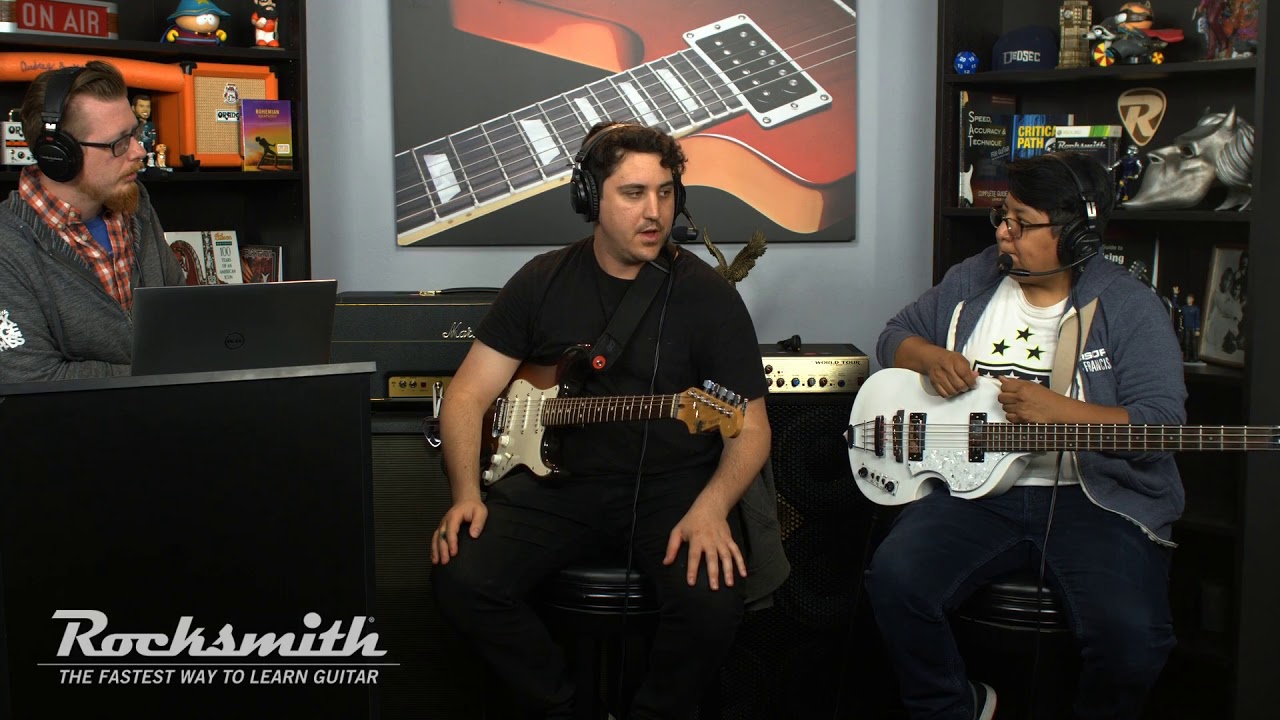 learn guitar in london Rocksmith Remastered - Rockin' Covers Song Pack II - Live from Ubisoft Studio SF