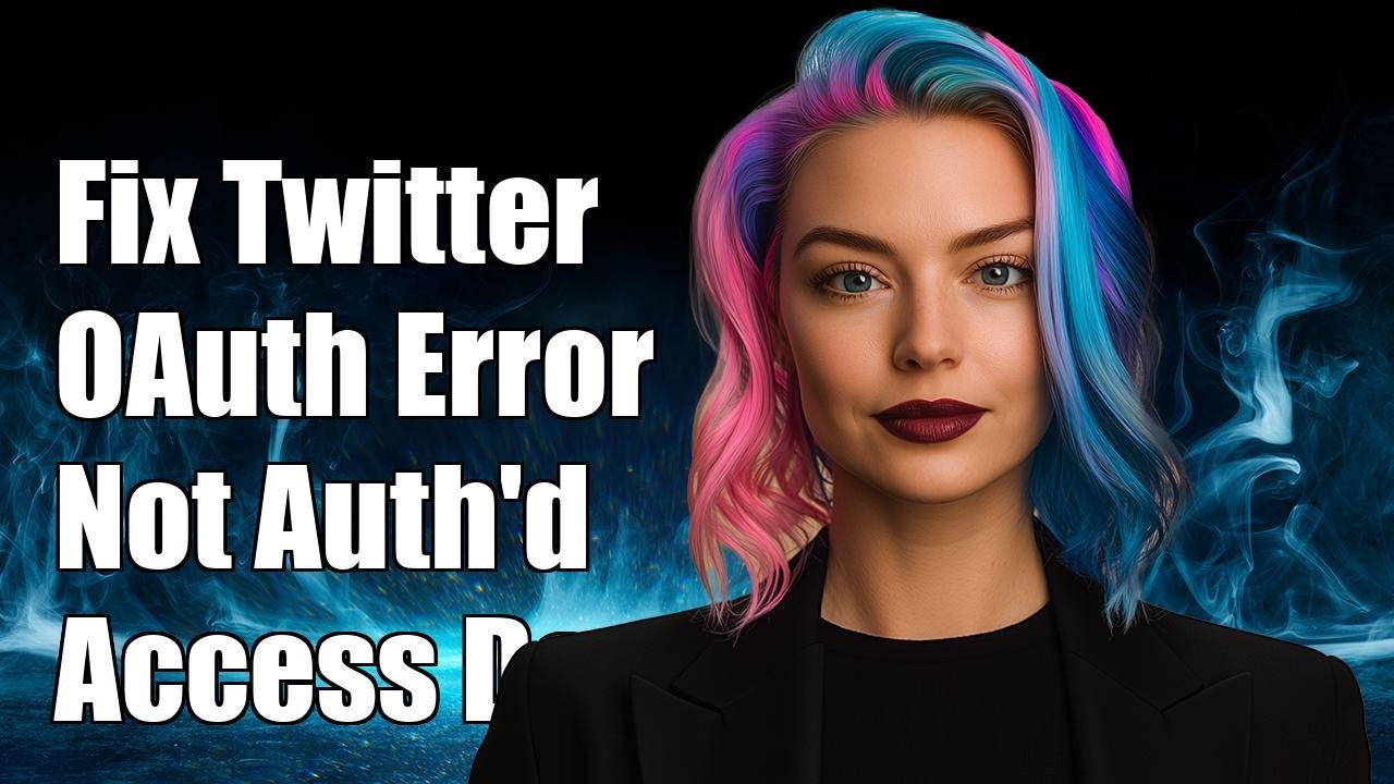 Fix Twitter OAuth Error: Authenticated as XXX but Not Authorized to Access