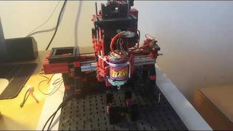 Fischertechnik cnc fräse