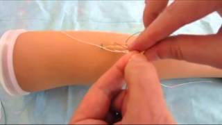 Техника вязания хирургического узла