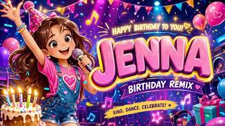 JENNAS BIRTHDAY SONG 🌟 (Official Video) | MELODIGNIS #Jenna #Geburtstag #BirthdaySong #kinderparty