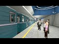 Карта Gm_metro_nekrasovskaya_line_v5. Парад Поездов на станции метро Окская.