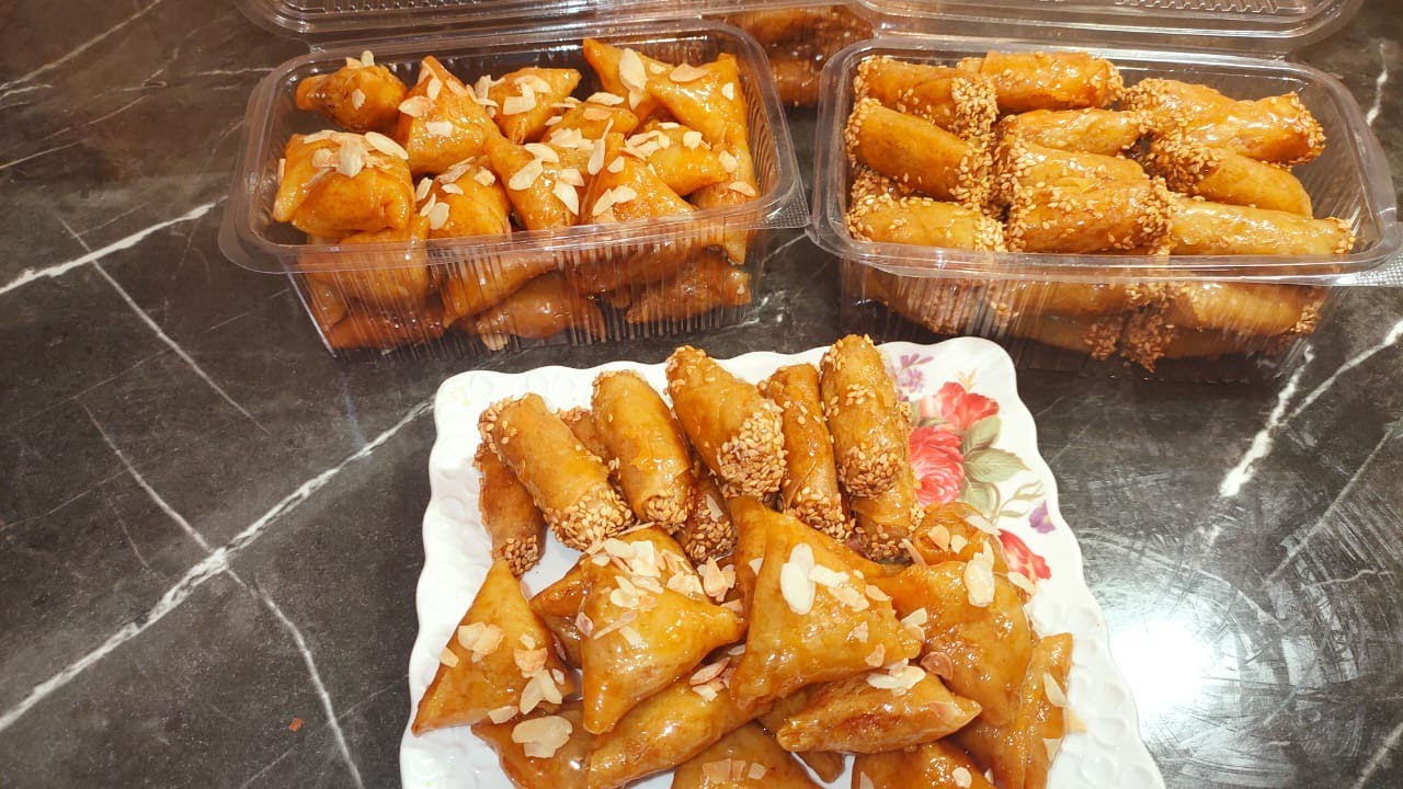 معسلات رمضان 2024 للمبتدئين بريوات اللوز و سيكار كاوكاو بطريقة مبسطة وسهلة التحضير