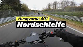 Husqvarna Svartpilen 401 Nürburgring Lap (Anlassen 2024)