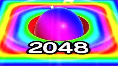 BALL RUN 2048  - All  Levels Gameplay IOS  (Part 65).