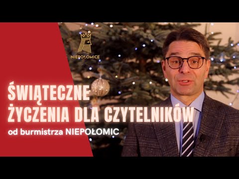 Świąteczne życzenia dla Czytelników Bochnianin.pl od burmistrza Niepołomic