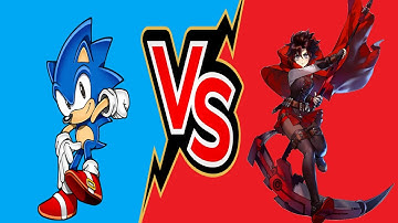 MUGEN Battle Request - Sonic The Hedgehog VS. Ruby Rose