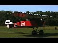 Fokker D-VII - Taxi Run / Tail Shoe Test - Kermit Weeks