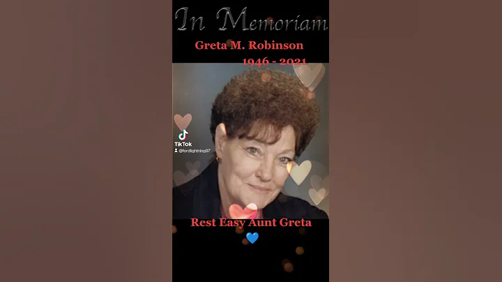 Greta Robinson Memorial Video