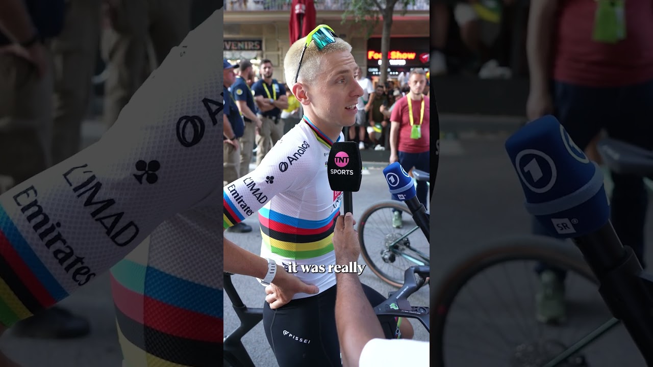 Tadej Pogacar answers all the important questions ahead of the Tour de France 🇫🇷🤩 #cycling #pogacar