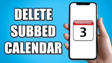 How to Delete Subscribed Calendar on iPhone or iPad (IOS 14)