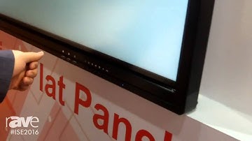 ISE 2016: Prima Technology Exhibits Interactive Flat Panels