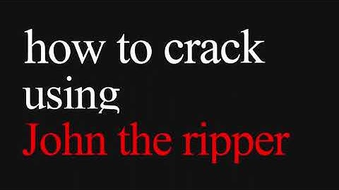 How to Crack ZIP File Password Using John the Ripper