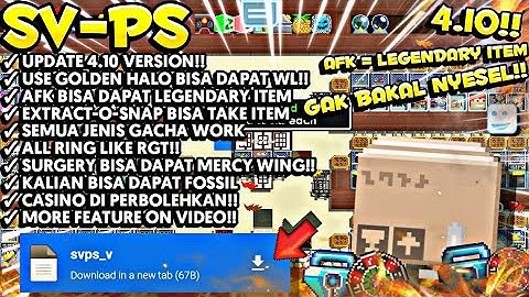 4NJIR!! AFK BISA DAPAT LEGENDARY ITEM!! | GROWTOPIA PRIVATE SERVER TERBARU | BEST GTPS 2022 | SVPS
