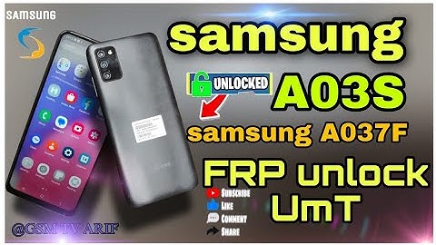 Samsung A03s(A037F) Frp Just One Click Umt | Samsung MediaTek Frp Google Lock | samsung a03s frp umt