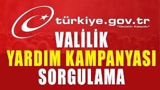 E Devlettenyardım Kampanyası Sorgulama Sma