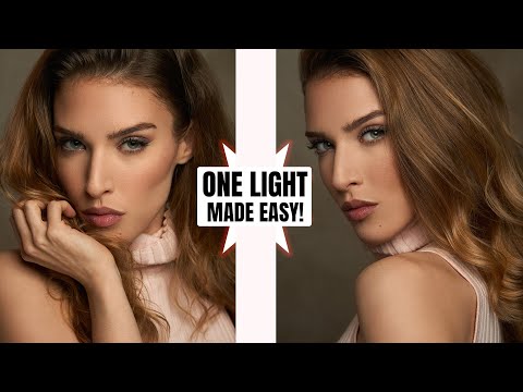 ONE LIGHT Flash Portrait Photography Setup You NEED To Master! | Breakdown With Miguel Quiles