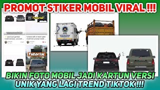 How to Edit Your Car Photo into the Viral TikTok Cartoon Style!!!