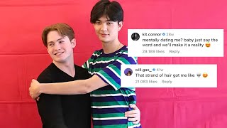 Kit Connor & Will Gao being obsessed with each other for 3 minutes straight