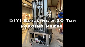 From Raw Materials to Powerhouse: Building a Forging Press from Scratch!