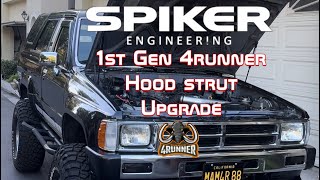 1st gen 4runner Hood strut Upgrade by MAMMOTH 4RUNNER 429 views 5 months ago 9 minutes, 21 seconds