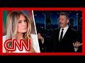 Jimmy Kimmel pushes back after Melania Trump urges his firing