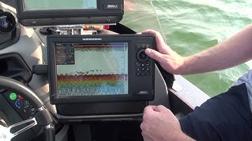 Adjusting Fish Finder sensitivity to the proper level --Humminbird