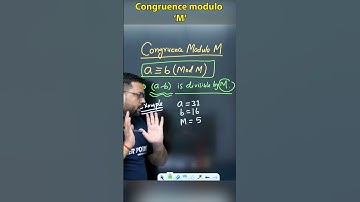 Congruence Modulo "M" #mathsconcepts #jeeadvanced #kotacoaching #ytshorts #jeemain #education