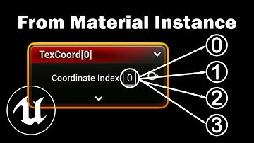 How to Control Texture Coordinates from the Material Instance in Unreal Engine 5