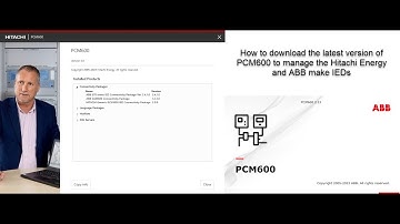 How to download the latest version of PCM600 to manage the Hitachi Energy and ABB make IEDs