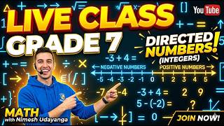 සදිෂ සංඛ්‍යා 7 වසර |උදයංග සර් |#mathematics #maths #trending #highlight