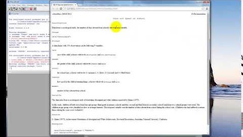 Introduction to R and R Commander