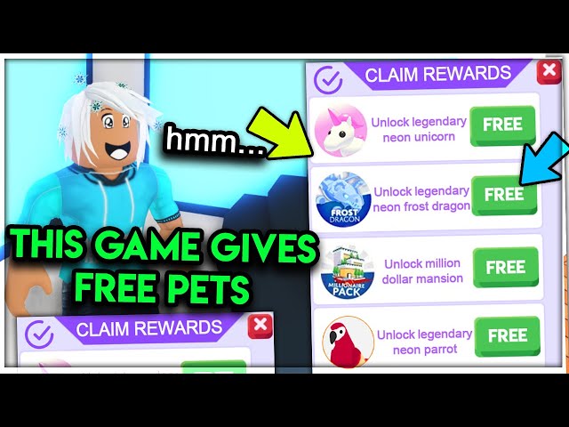 USING THIS *SECRET* ADOPT ME CODE WILL GIVE YOU FREE LEGENDARY PETS! Roblox Adopt  Me 