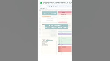 Freeze Any Row & Column Instantly in Excel | Must-Know Shortcut Trick! #exceltips