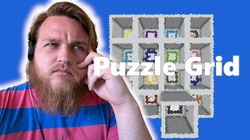 PUZZLE GRID - Minecraft Adventure Puzzle Map