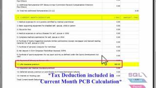 SQL Payroll_03How To Insert TaxBenefit TaxDeduction