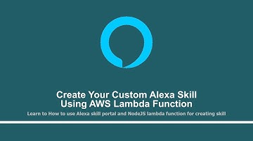 Bonus Lecture | Part - 38 | Create custom Alexa skill using AWS Lambda function