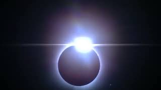 Total Eclipse - Diamond Ring & Totality - Crowd Reactions - 4/8/2024 Sparta IL