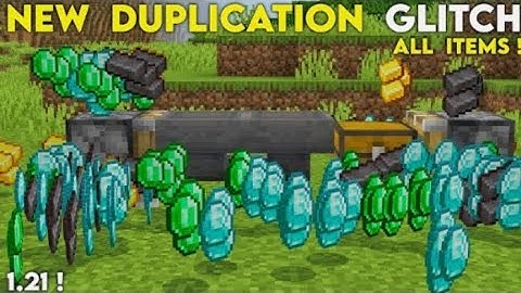 NEW Duplication Glitch in Minecraft Bedrock! #Duplicationglitch