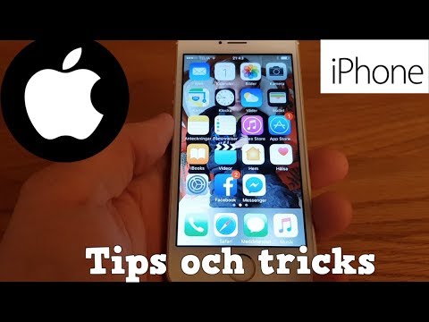 Tips och tricks för iPhone