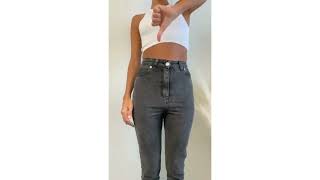 HOW SKINNY JEANS SHOULD NOT FIT