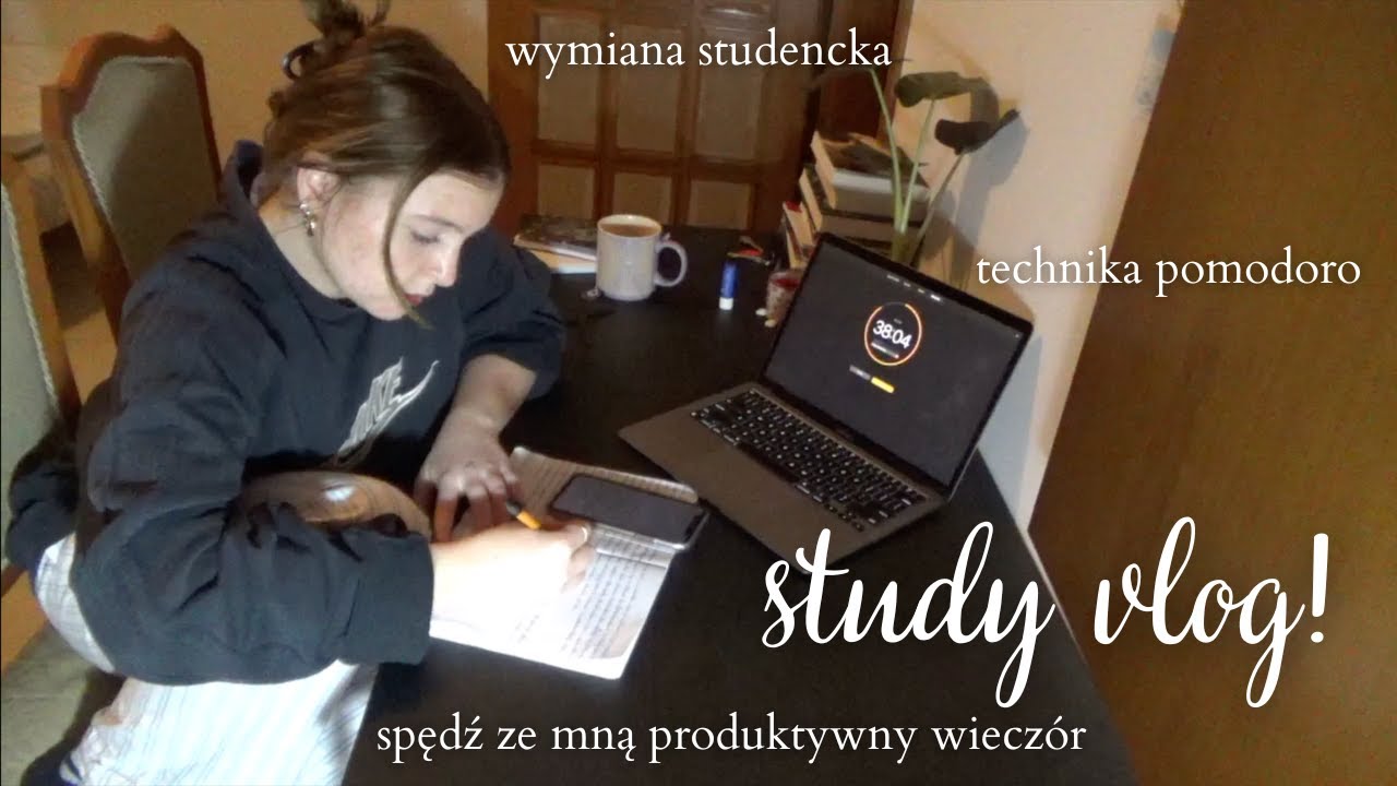 wieczorna sesja nauki☕️📚| życie na erasmusie!