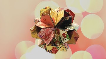 Modular Origami 30 units- Origami Little Turtle Version II (Tomoko Fuse) (Silent)