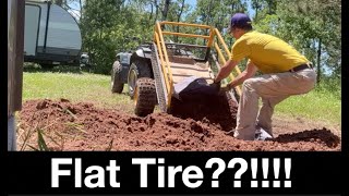 Bonsai Acres Vlog#23 Flat Tire