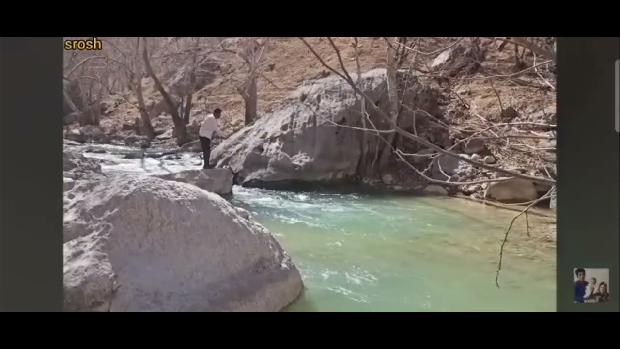 Exciting mountain fishing by my father and mother