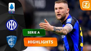 Gevaarlijke Overtreding Van Škriniar Inter Vs Empoli Serie A 202223 Samenvatting