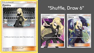 Cynthia - Pokémon Gym Leader Challenge (GLC) Cards