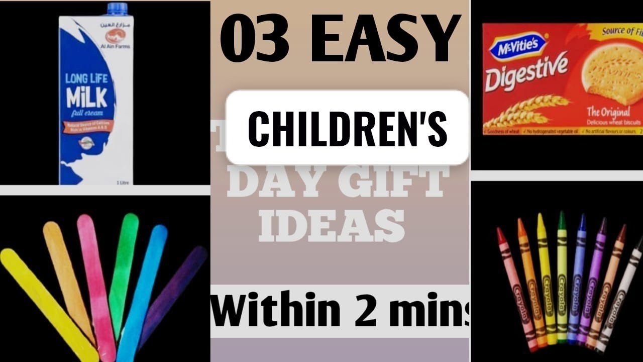 3 Amazing DIY Children's Day Gift Ideas During Quarantine | Childrens Day Gifts | Childrens Day 2020